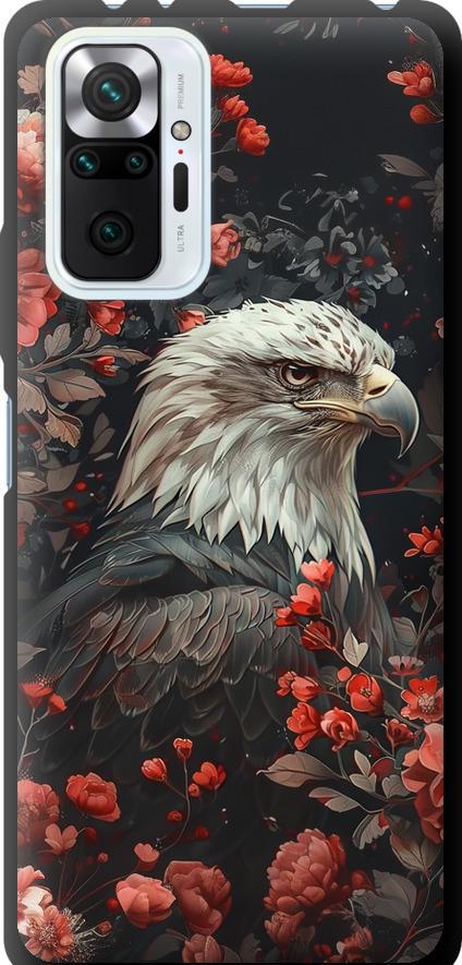 Чехол на Xiaomi Redmi Note 10 Pro Цветочный страж (6102b-2297-42517)