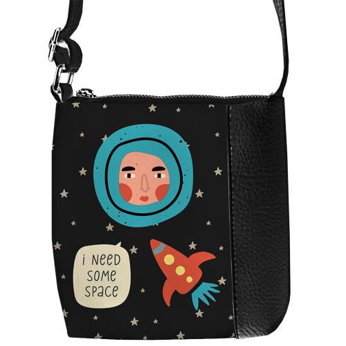 Сумка детская Presentville Little prince/princess "I need some space" (PSM_20M005_BL)