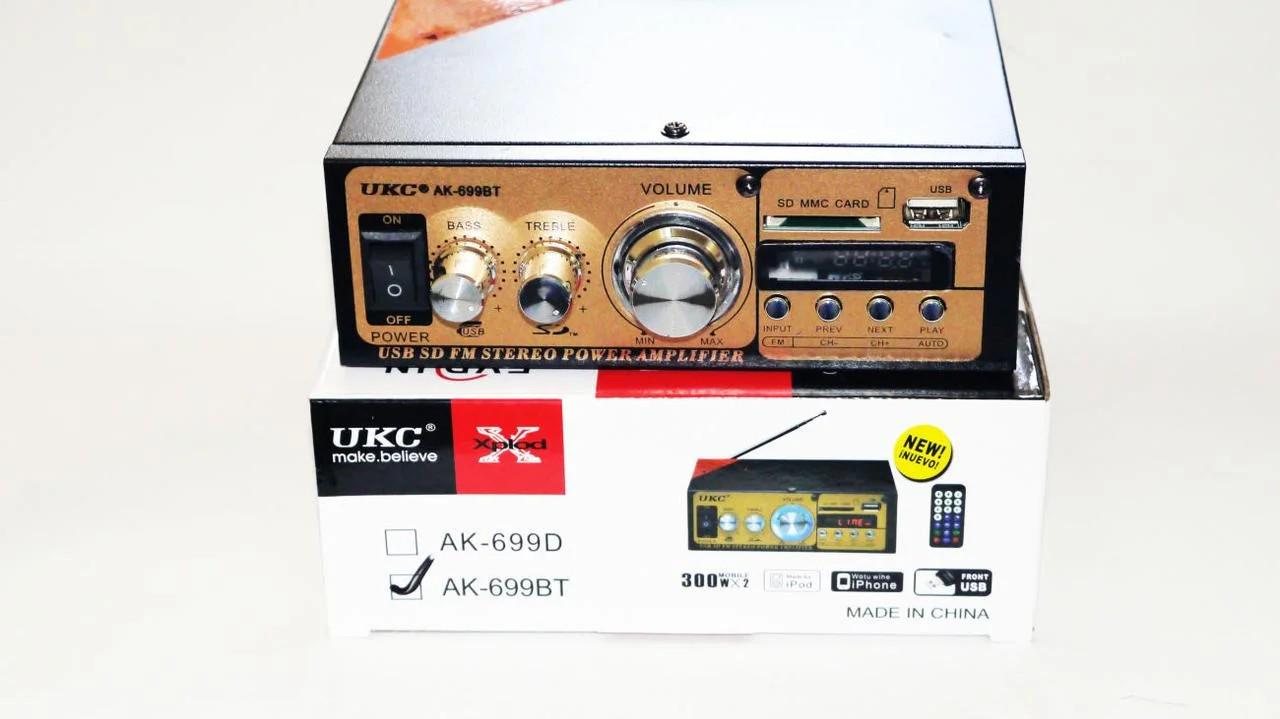 Усилитель звука UKC AMP AK-699BT/4824 Черный (15467091) - фото 3