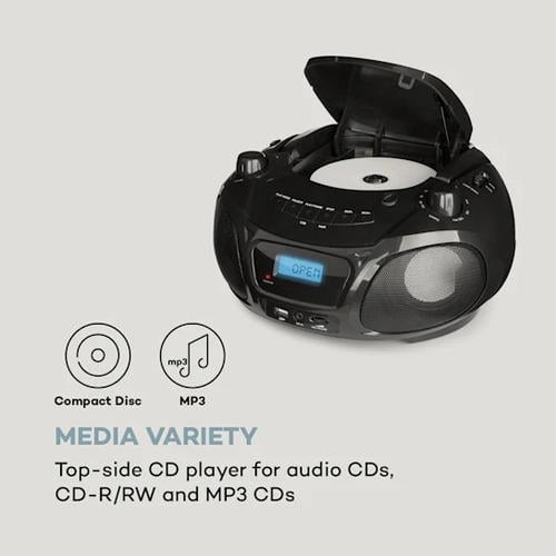 Бумбокс Auna Roadie Sing CD Boombox CD USB FM BT (10032057) - фото 5