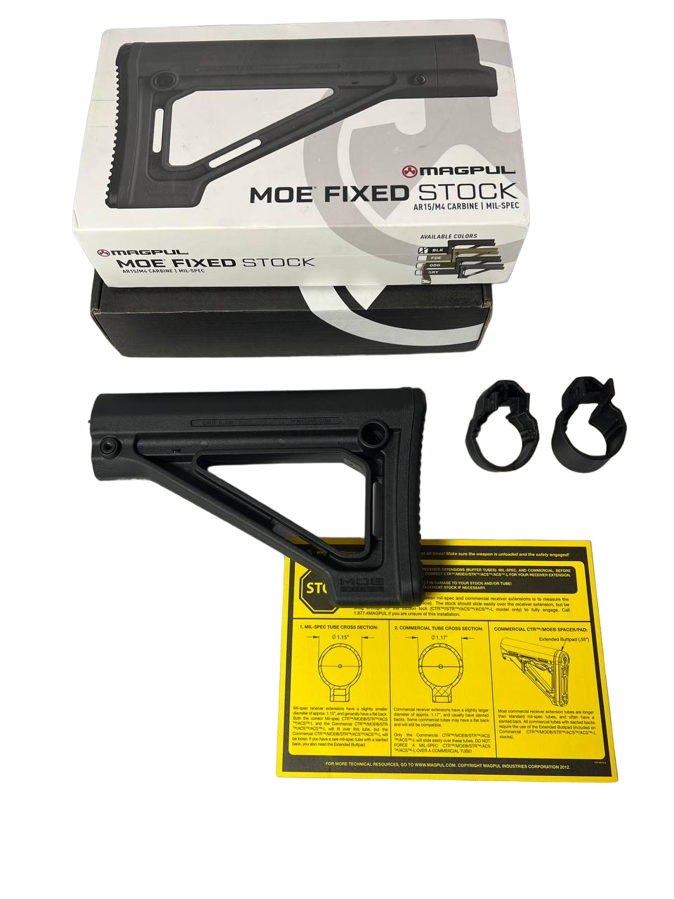 Пример Mil-Spec Magpul MOE Fixed Carbine Stock (60002)