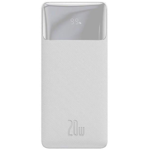 Повербанк BASEUS Bipow 20 W 30000 mAh Білий (PPBD050402)