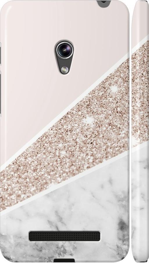 Чехол на Asus Zenfone 5 Пастельный мрамор (4342m-81-42517)