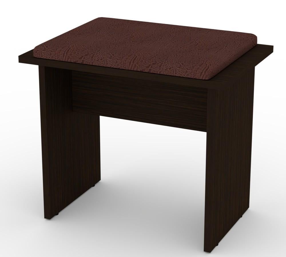 Табурет кухонный МеблиКо Т-7 50х33х43 см Венге (k-2807-3) - фото 1 Табурет кухонный МеблиКо Т-7 50х33х43 см Венге (k-2807-3) - фото 1