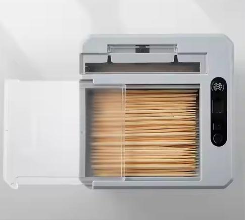 Диспенсер для зубочисток Senspick сенсорный 9,5x9,5x8 см Белый - фото 2 Диспенсер для зубочисток Senspick сенсорный 9,5x9,5x8 см Белый - фото 2