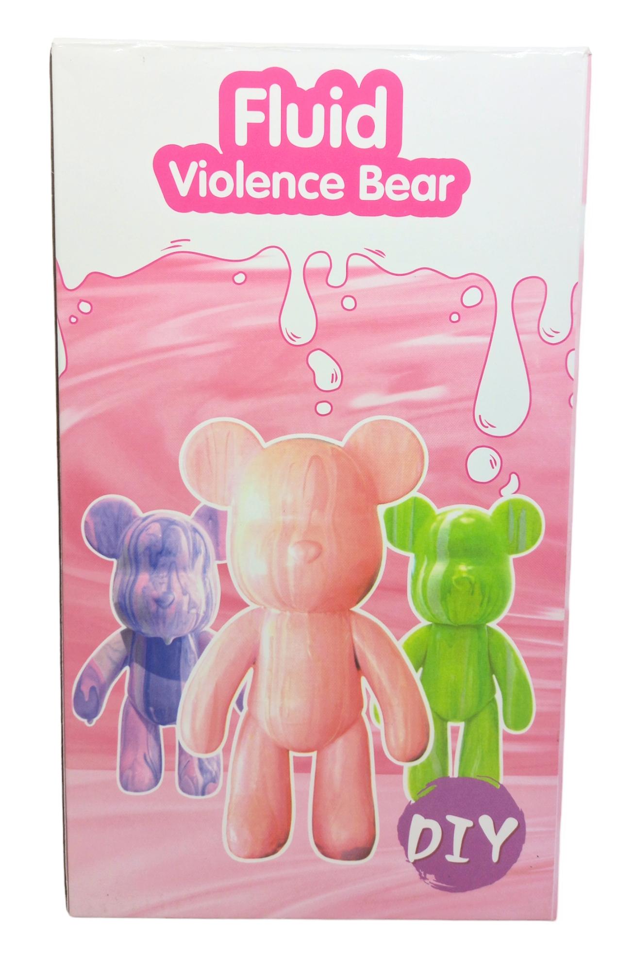 Мишка для раскраски DIY Fluid Violence Bear 22,5 см - фото 6