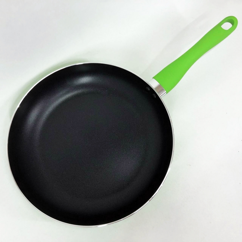 Сковорода Con Brio СВ-2814 для змаження 28 см Green (tf5169) - фото 3 Сковорода Con Brio СВ-2814 для змаження 28 см Green (tf5169) - фото 3