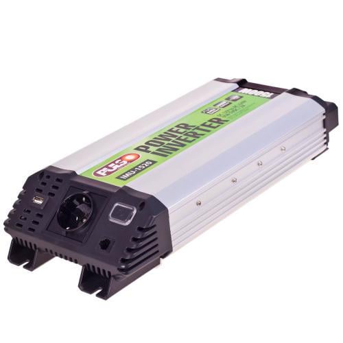 Преобразователь напряжения PULSO/IMU-1520/12V-220V/1500W/USB-5VDC2.0A