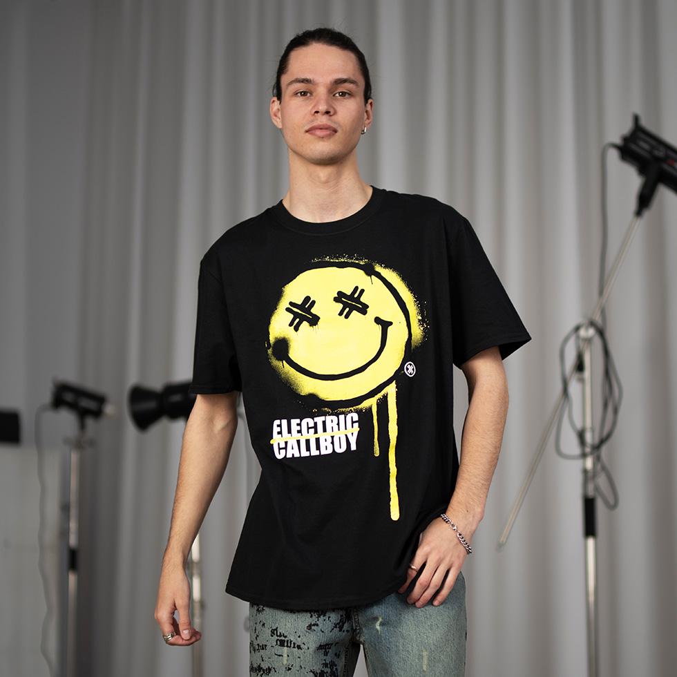 Футболка унисекс Electric Callboy Smile S Черный (00000001210)