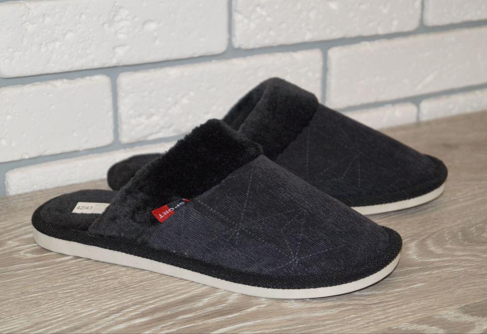 Тапочки комнатные Sanlin р. 46/47 28 см Черный (30691-4647)