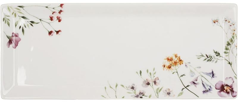 Блюда прямоугольные фарфоровые 2 шт. Spring Story 35х14 см