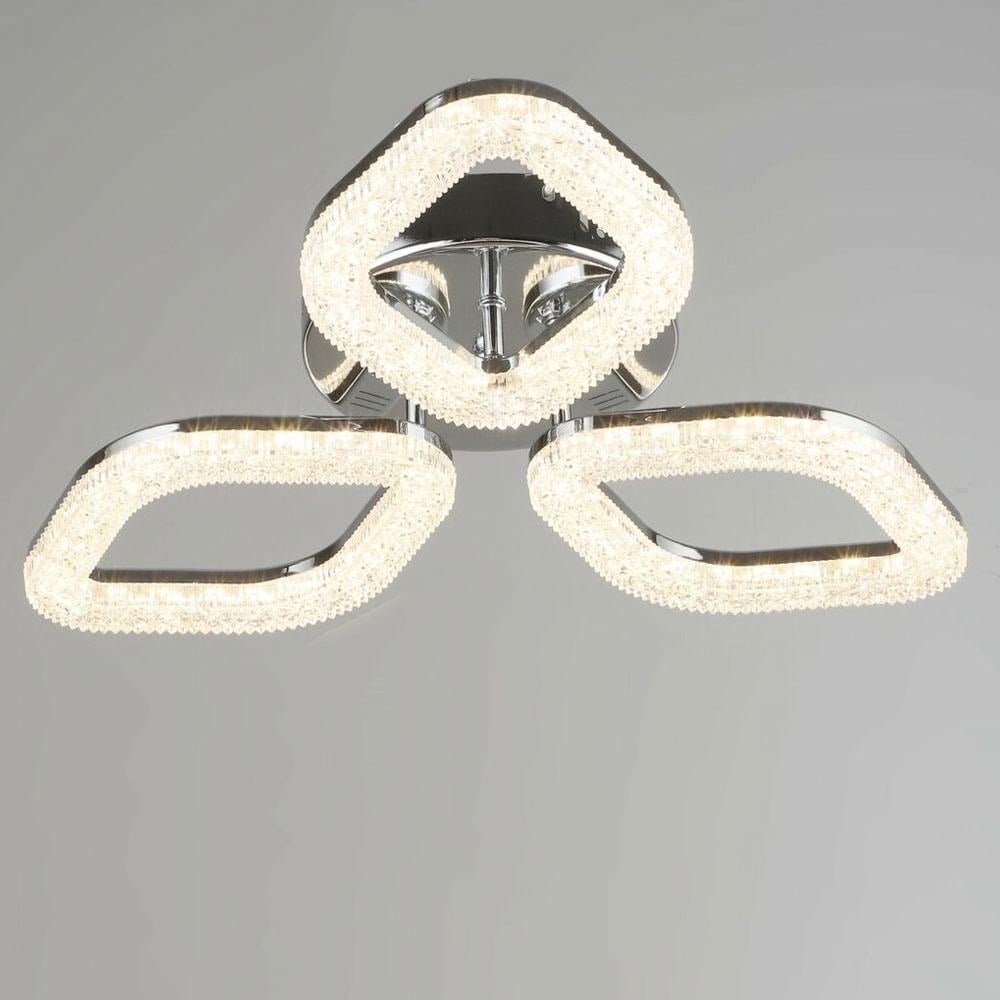 Люстра потолочная светодиодная Light House SRS-19565/3 CH Хром