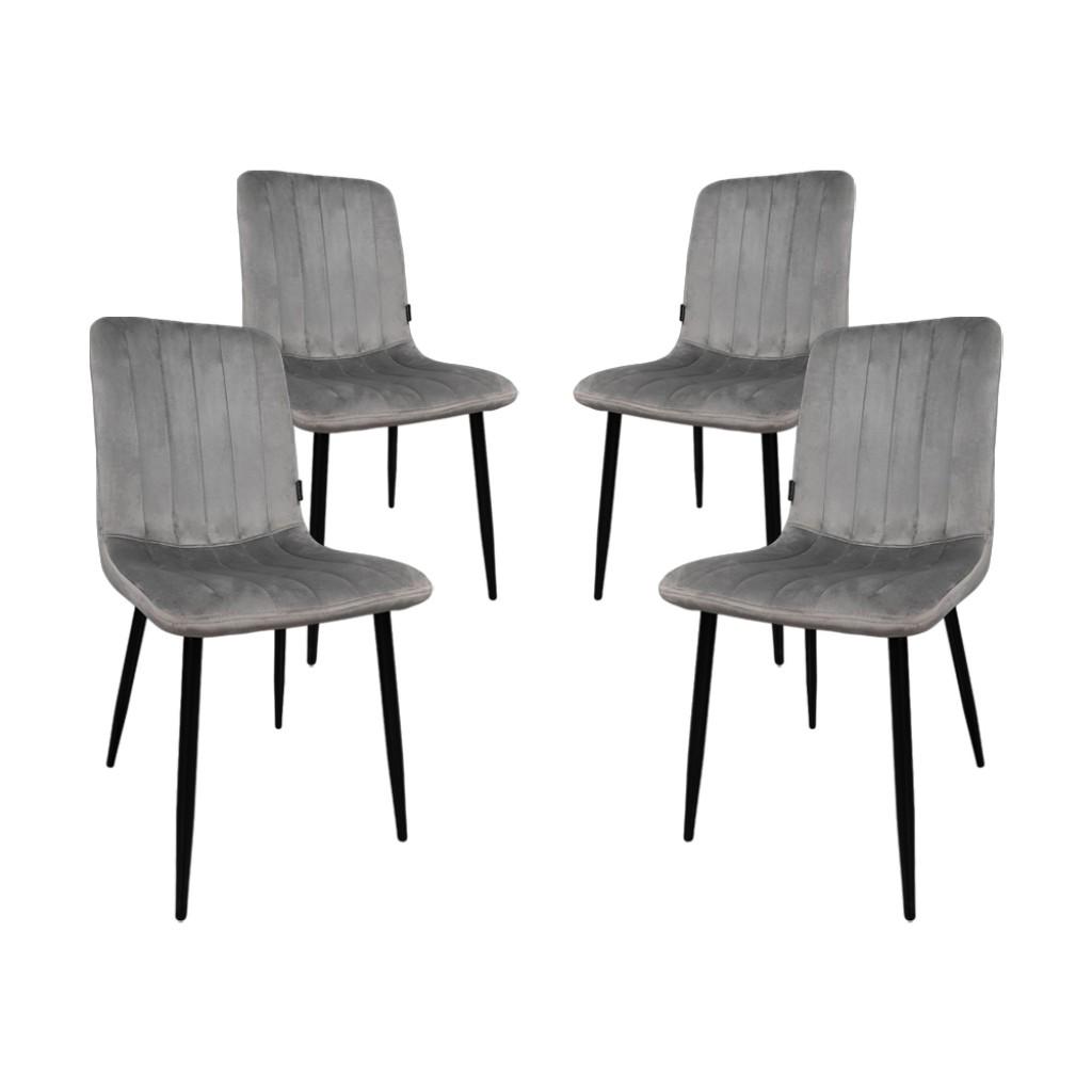 Кресло B-423 4 шт. Серый (4240082312)