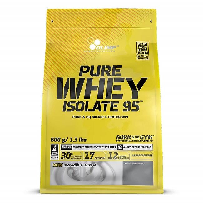 Протеин Olimp Nutrition Pure Whey Isolate 95 Strawberry 17 порций 600 г (000016914)