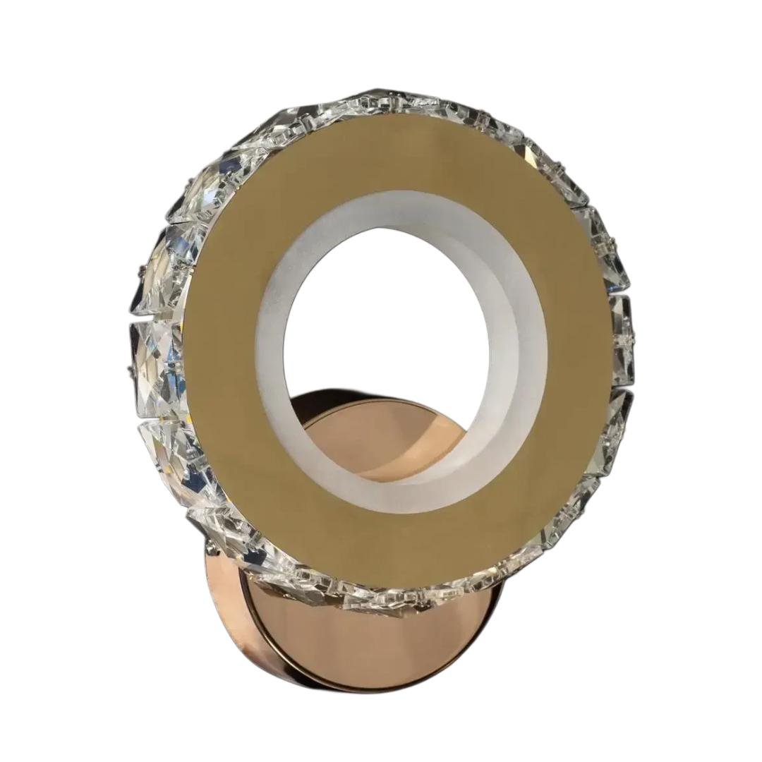 Бра светодиодная Svet 24W круглый с хрусталем Золотой (SY-16010/1W TIGD) Бра светодиодная Svet 24W круглый с хрусталем Золотой (SY-16010/1W TIGD)