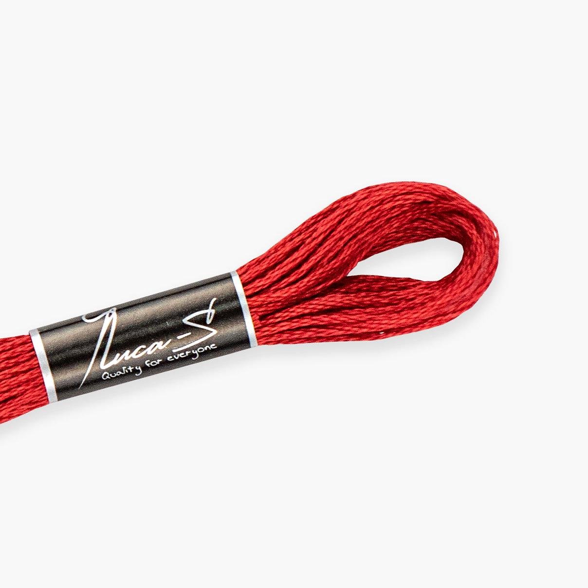 Муліне 55 Luca-S бавовна аналог DMC 349 Anchor 13 Муліне 55 Luca-S бавовна аналог DMC 349 Anchor 13