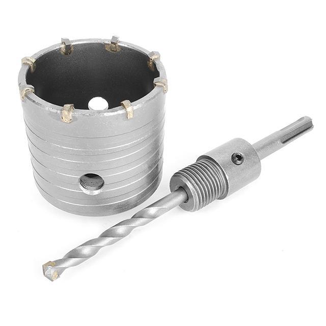 Сверло по бетону корончатое Intertool SD-7065 65 мм + переходник SDS Plus 100 мм - фото 5