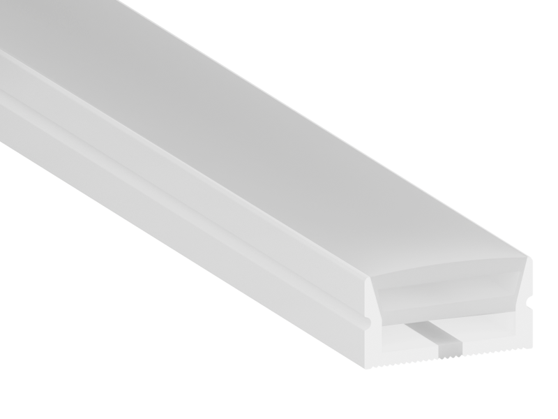 Профиль силиконовый LEDUA СП-4 для LED ленты 20х11 мм накладной IP67 1 м (6822)