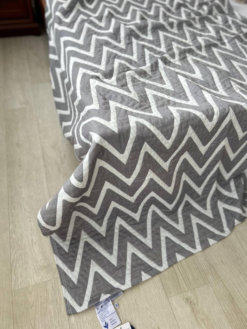 Покрывало на кровать хлопковое (П4К-M-muslin03)