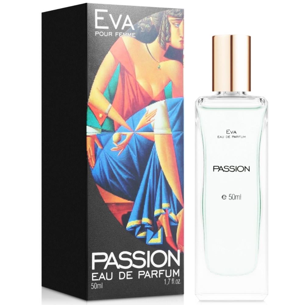 Вода парфумована для жінок Eva-cosmetics Passion 50 мл (01010100501) Вода парфумована для жінок Eva-cosmetics Passion 50 мл (01010100501)