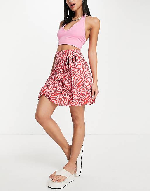 Юбка ONLY 15270315 р. 40 Красный - фото 3 Юбка ONLY 15270315 р. 40 Красный - фото 3