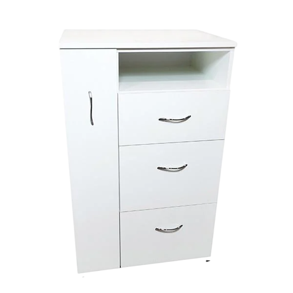 Косметологічна тумба ВТШД-03 з ящиками та дверима 600x450x1000 мм (ВТШ-03)