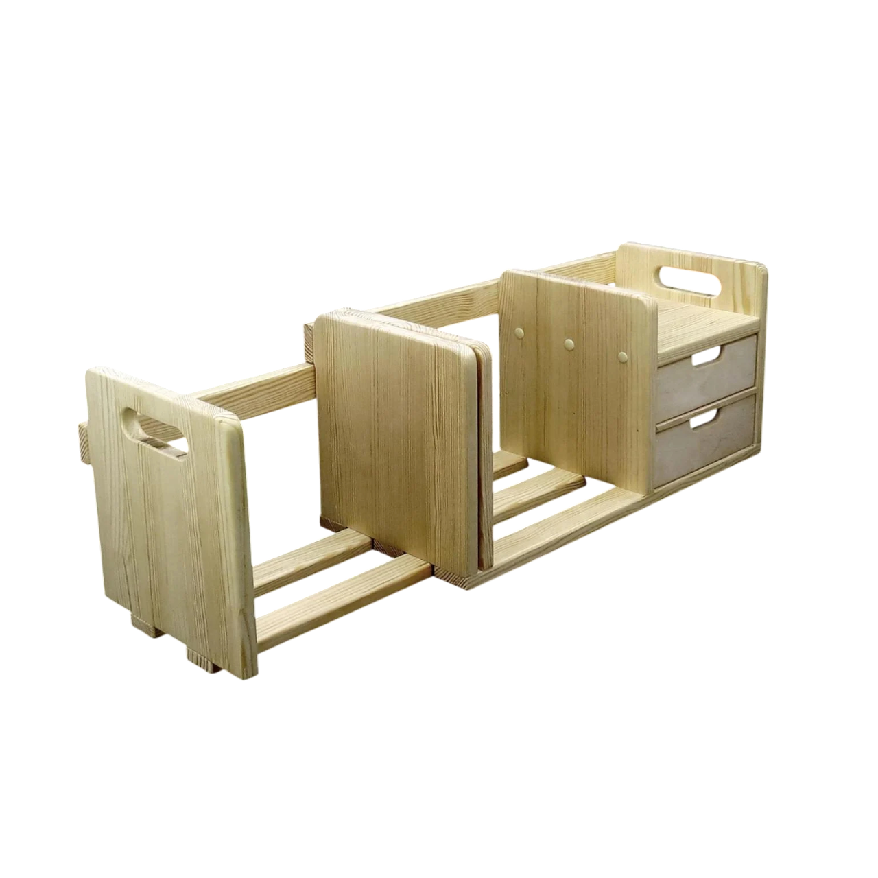 Полка книжная настольная из дерева Солента Бланже (КПА-022701)