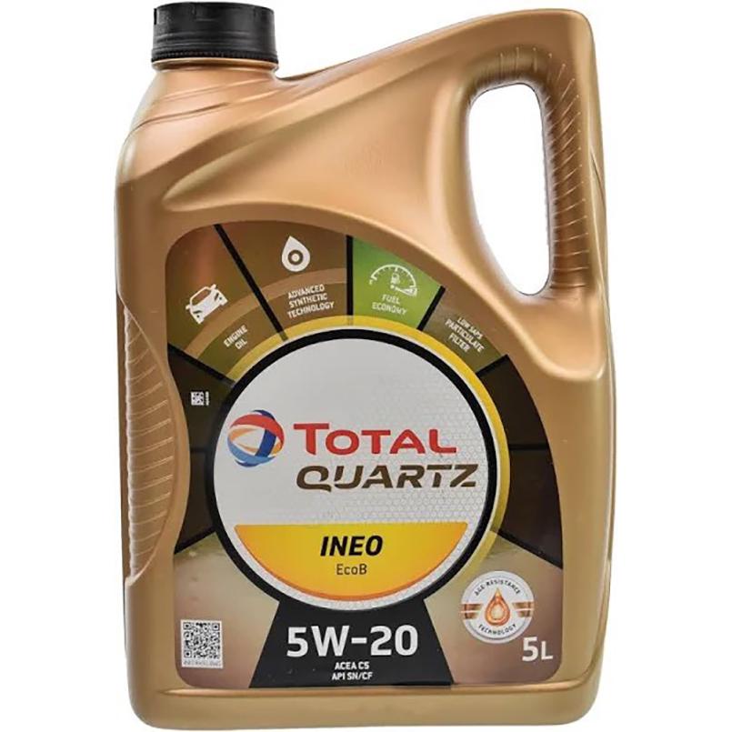 Моторне масло Total Quartz Ineo EcoB 5W-20 5 л Моторне масло Total Quartz Ineo EcoB 5W-20 5 л