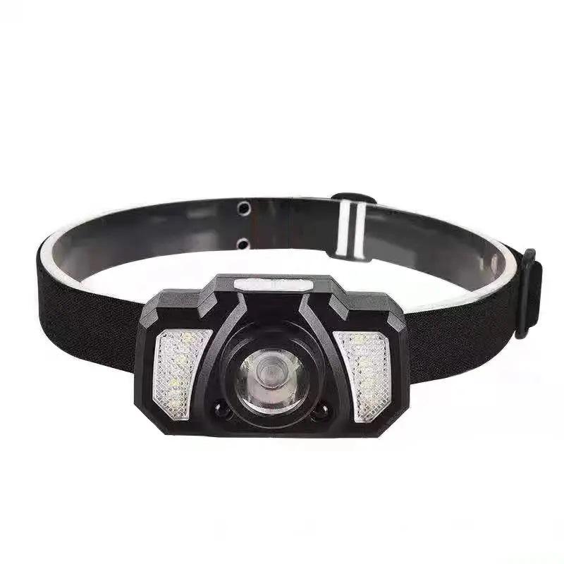 Фонарик аккумуляторный налобный KX-206