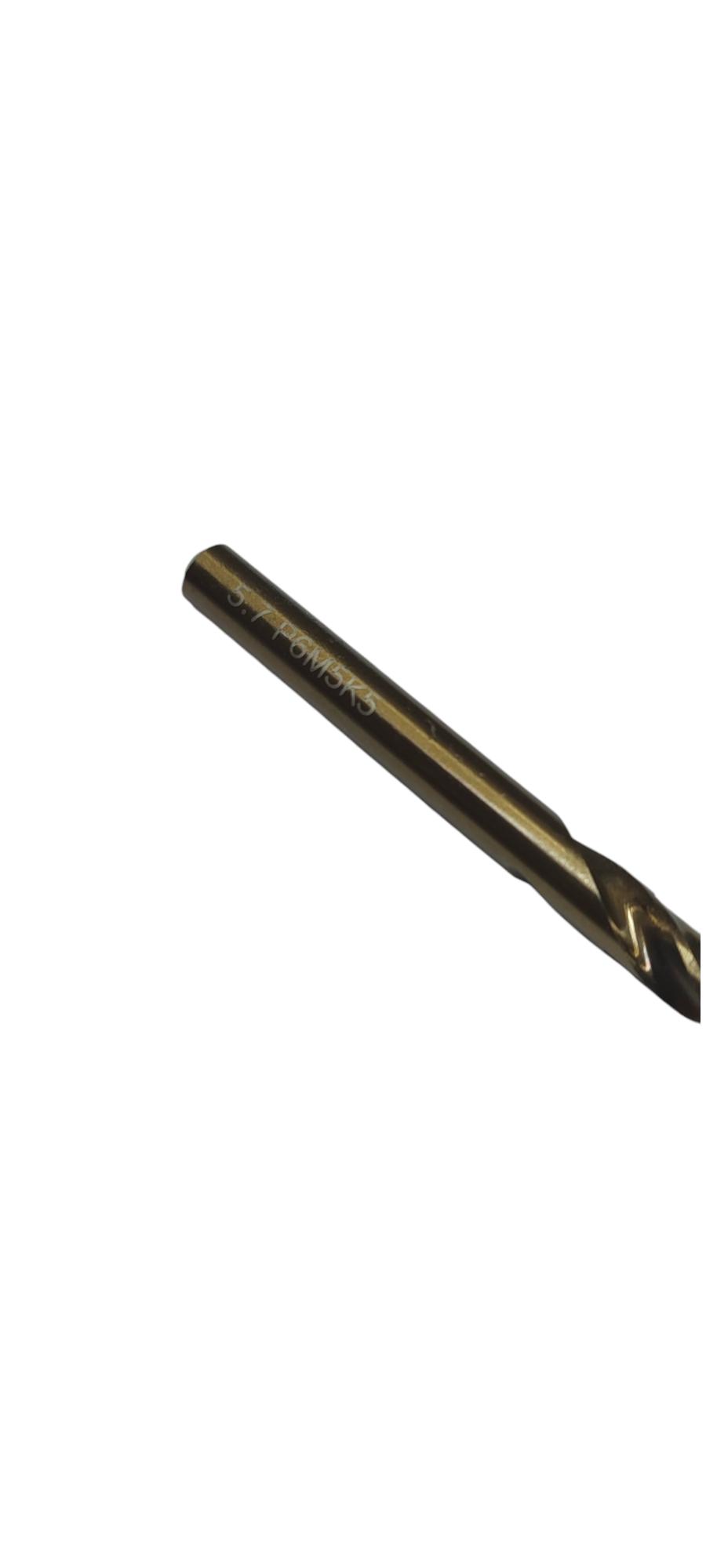 Сверло OTTIMO ц/х ф Р6М5К5 шлифованное А1 5,7 мм (048003) - фото 3