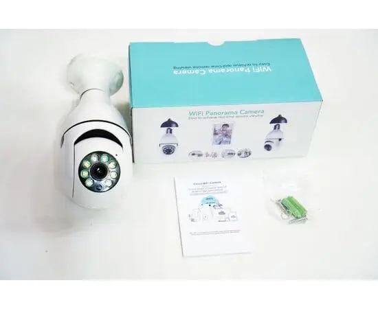 Камера видеонаблюдения Wifi беспроводная панорамная в патрон E27 с датчиком движения и подсветкой HD 360 2MP 1080р (28158043) - фото 5 Камера видеонаблюдения Wifi беспроводная панорамная в патрон E27 с датчиком движения и подсветкой HD 360 2MP 1080р (28158043) - фото 5