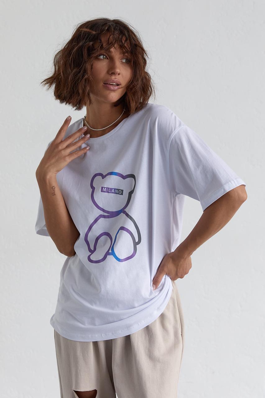 Футболка "Milano" M/L Белый (11290406)