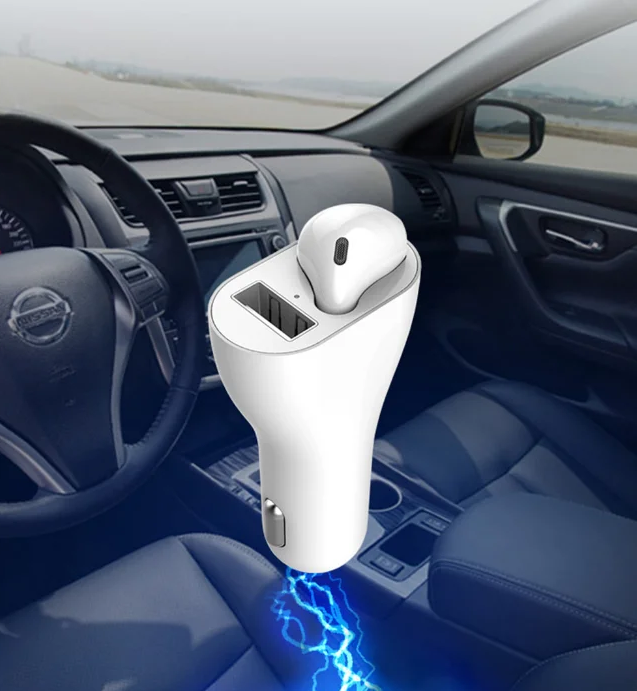 Наушник беспроводной R с зарядным кейсом и Usb адаптером bluetooth (MLD_V249) - фото 5