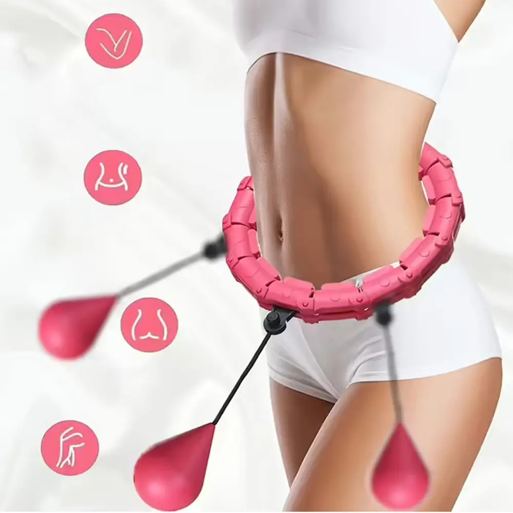 Хулахуп HulaSmart с утяжелителем для фитнеса (27387295) - фото 2 Хулахуп HulaSmart с утяжелителем для фитнеса (27387295) - фото 2