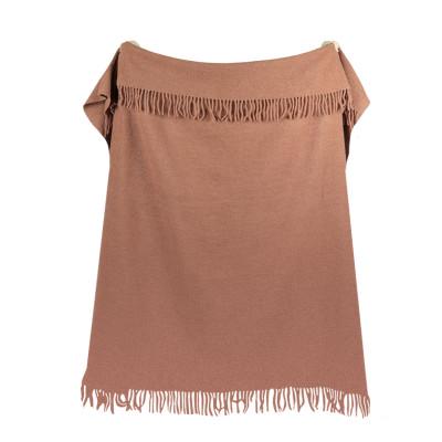 Плед букле 150х200 см Светло-Коричневый - фото 2