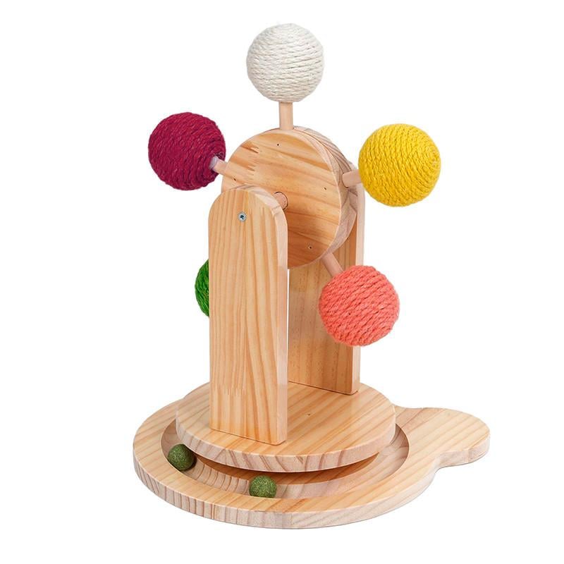 Игрушка для котов Taotaopets Y0036 Игровой центр-мельница с кошачьей мятой (31457510) Игрушка для котов Taotaopets Y0036 Игровой центр-мельница с кошачьей мятой (31457510)