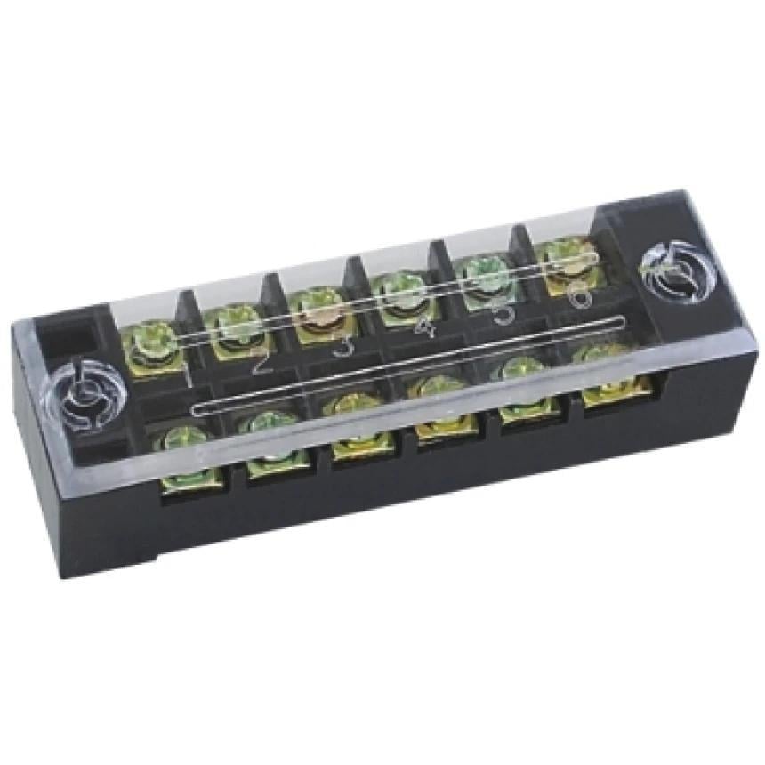 Клеммная колодка TAKEL TB-1506 защищенная 6 полюсов 15А (29177324)