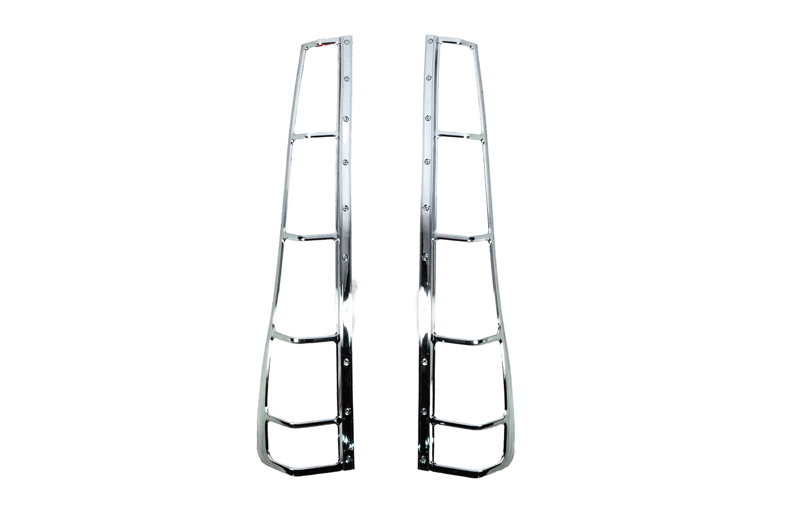Накладки на стопы Carmos 2005-2006 для Honda CRV 2001-2006 гг. abs-пластик 2 шт. (67233)