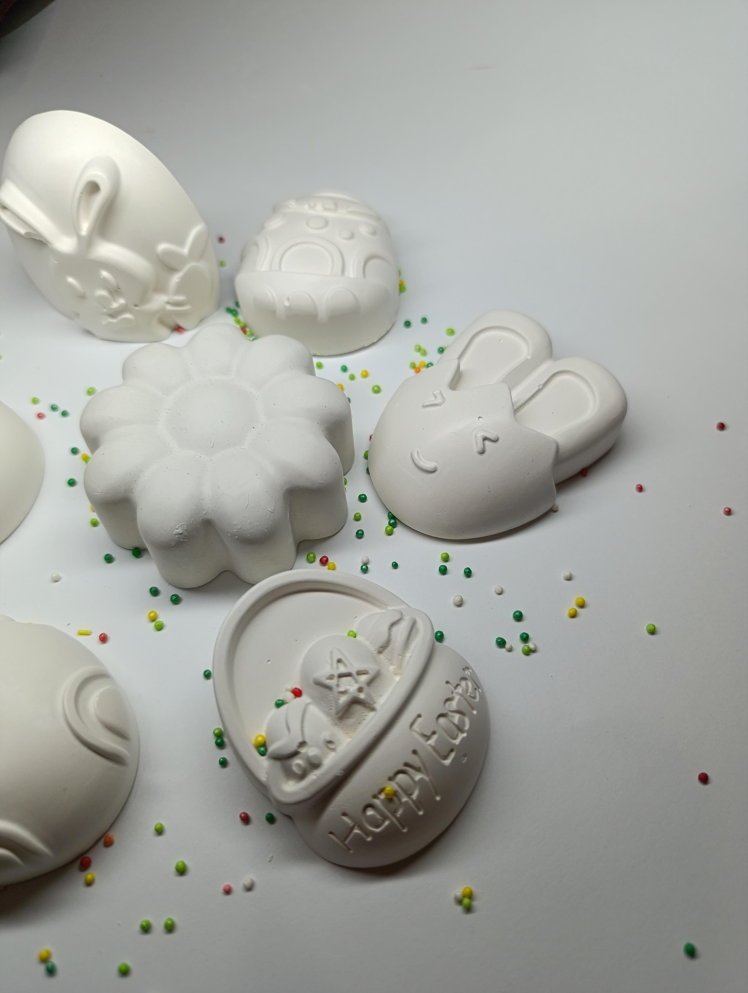 Набір розмальовок гіпсових для дитячої творчості Великодні розмальовки - фото 3