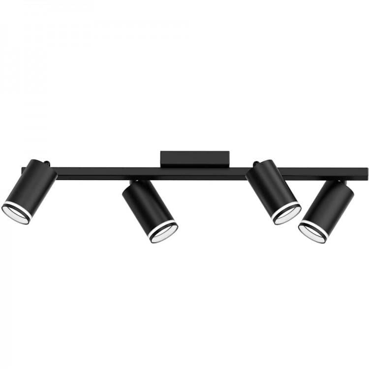 Спот Feron ML348-4X под лампу Черный (F80388)