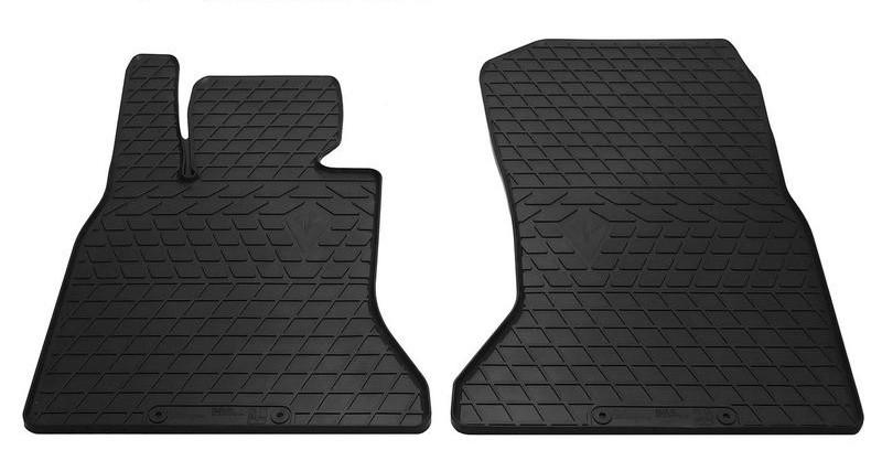 Коврики резиновые Stingray BMW 5 F10/F11 10- design 2016 передние 2 шт. Черный (1027152F)