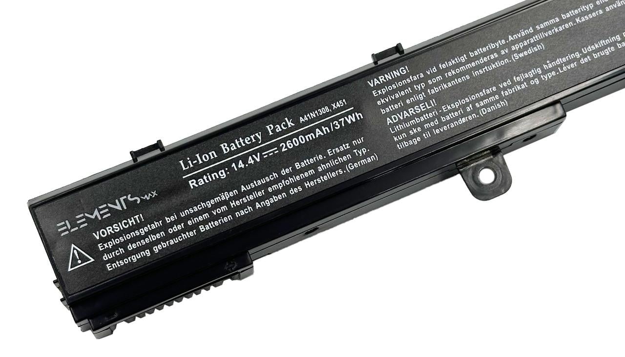 Акумулятор для ноутбука Asus X451 X551 Vivobook D450 D550 X451-4S1P-2600 (00000010058) - фото 3 Акумулятор для ноутбука Asus X451 X551 Vivobook D450 D550 X451-4S1P-2600 (00000010058) - фото 3