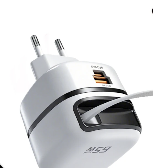 Зарядное устройство для Elought USB Type‑C 65 Вт White (31395270)
