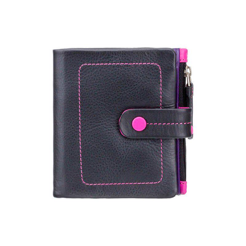 Кошелек женский кожаный Visconti Mojito Black Multi Mimi (M77 BLK MULTI) Кошелек женский кожаный Visconti Mojito Black Multi Mimi (M77 BLK MULTI)