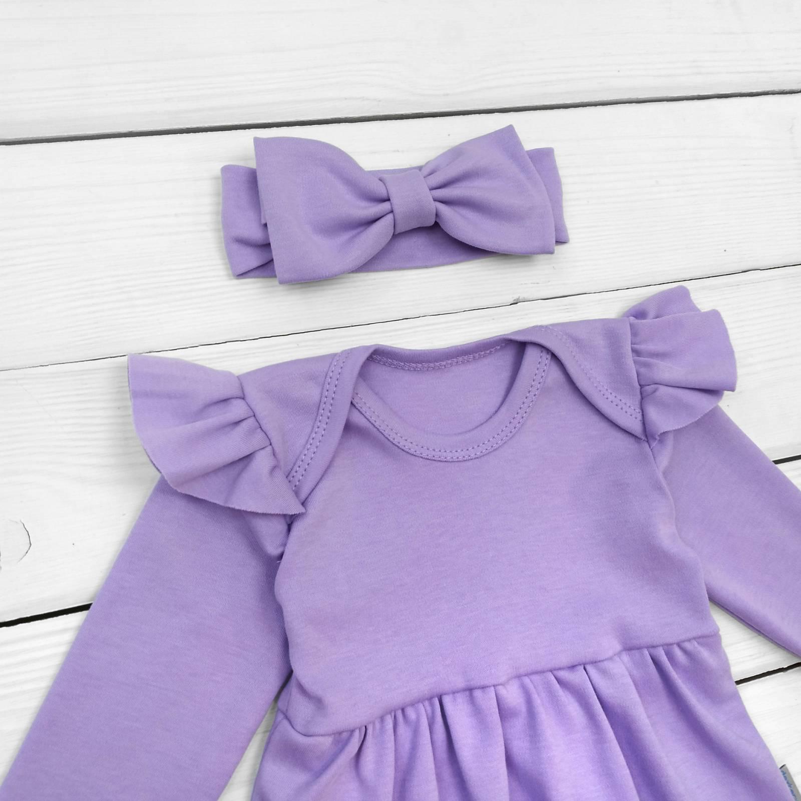 Боди платье Dexter's Spring 9-55 86 см Фиолетовый (d9-55-6) - фото 2
