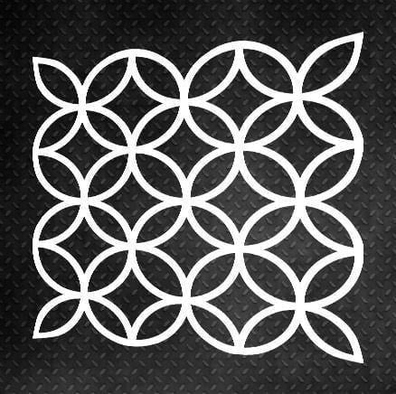 Трафарет многоразовый DFA Геометрия 27 для штукатурки и краски (G00027)