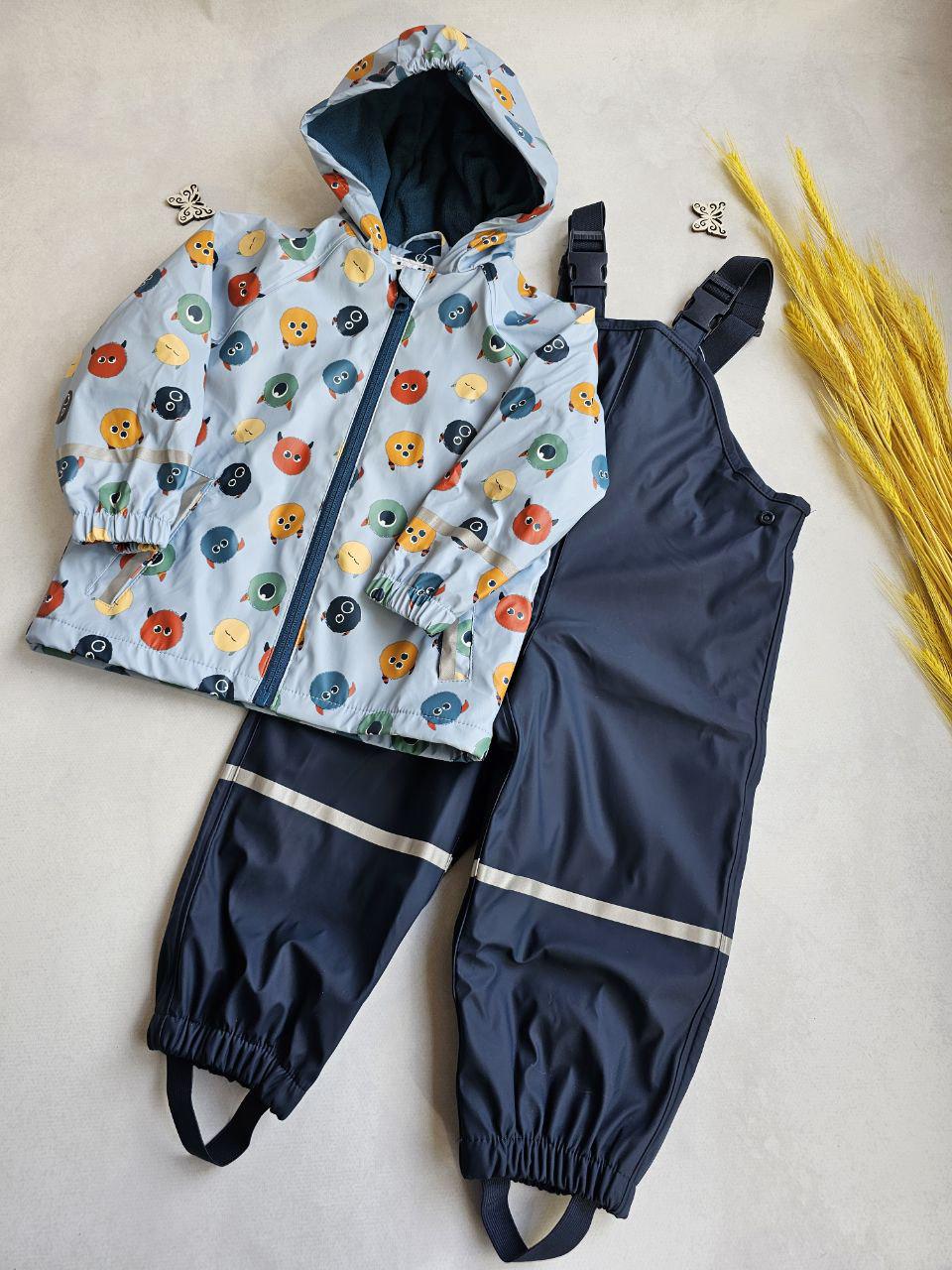 Комплект для хлопчика Lupilu від дощу флісовий 122-128 см (19423696)