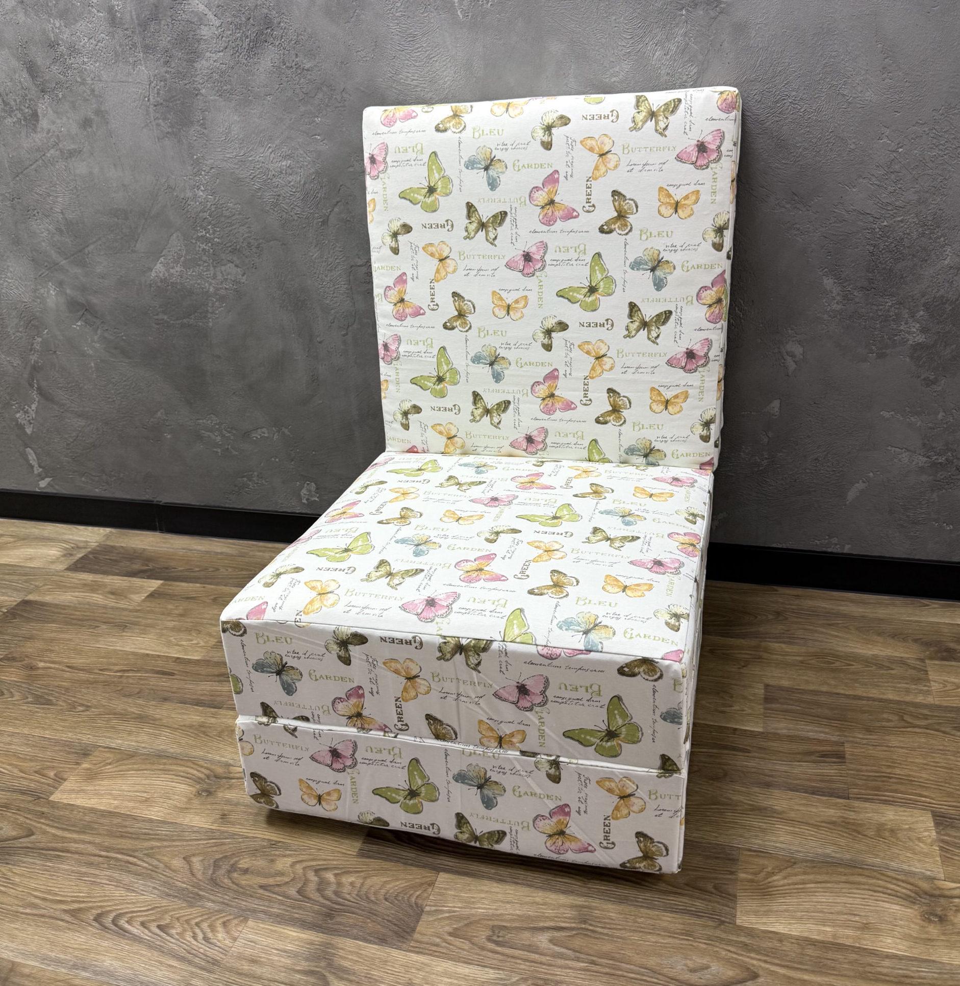 Матрас-трансформер Comfort Home Butterflies панама 200х80х5 см Матрас-трансформер Comfort Home Butterflies панама 200х80х5 см