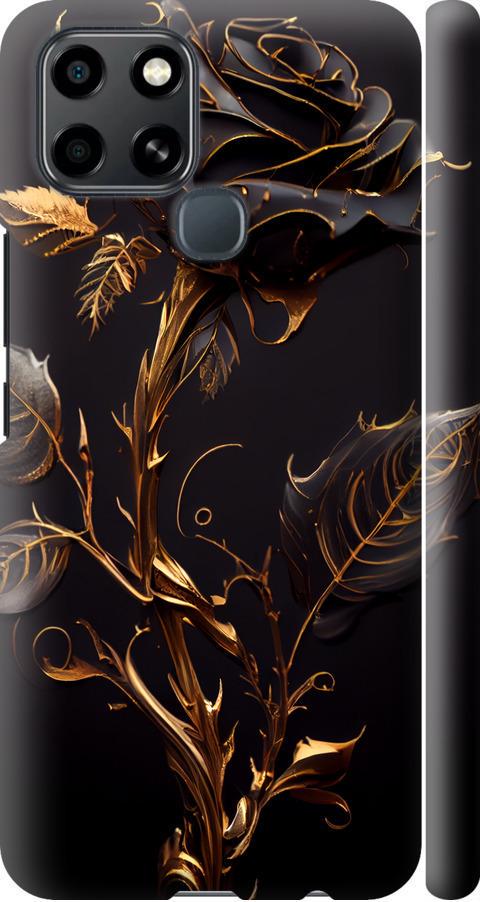 Чехол на Infinix Smart 6 Роза 3 (5552m-2758-42517)