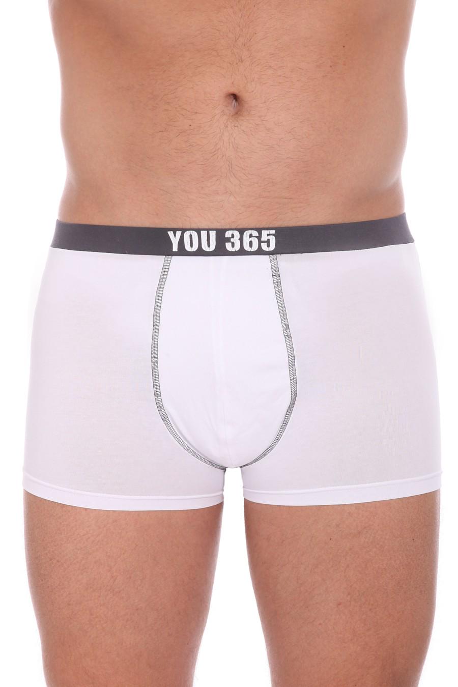 Трусы боксеры 365 YOU р. 46/S Белый (23656)